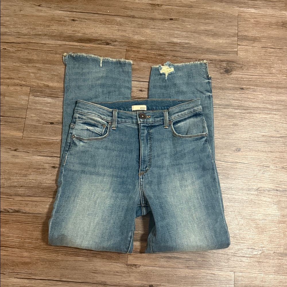 Edyson distressed Blue Denim Jeans